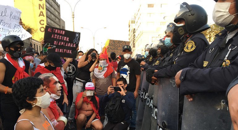 Peru: UN rights office decries excessive use of force in November protests